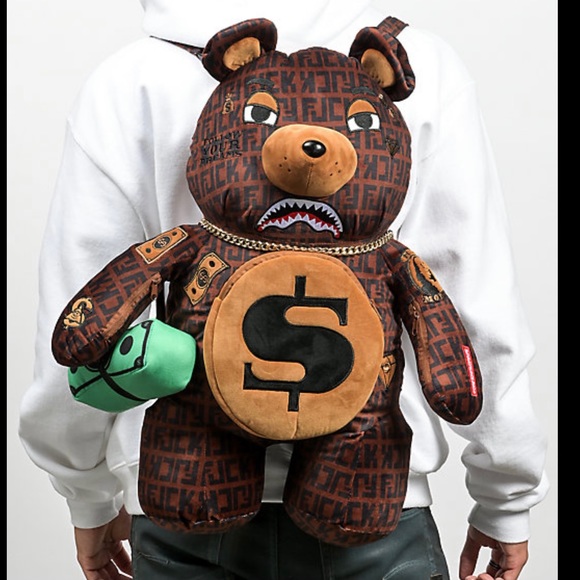 money bear backpack